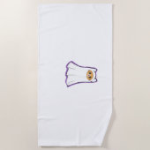 Ghost Cat Classic T-Shirt_3 Strandlaken (Voorkant)