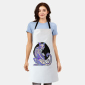 Ghost Cat en Mouse Schort (Gedragen)