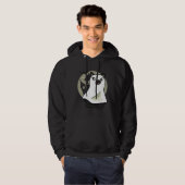 Ghost Cat  Halloween Schnuckel Graphic Hoodie (Voorkant volledig)