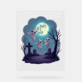 Ghost Cat Parade Acryl Bord (Voorkant)
