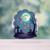 Ghost Cat Parade Acryl Bord (Neutraal)