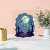 Ghost Cat Parade Acryl Bord (Huwelijk)