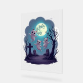 Ghost Cat Parade Acryl Bord (Hoek)