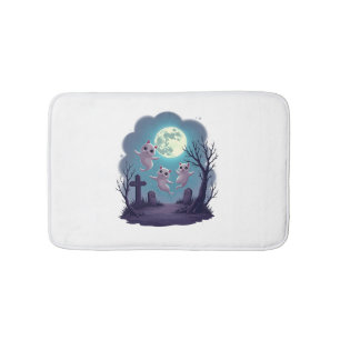 Ghost Cat Parade Badmat