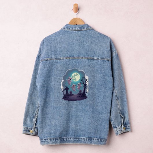 Ghost Cat Parade Denim Jacket (Hangar)