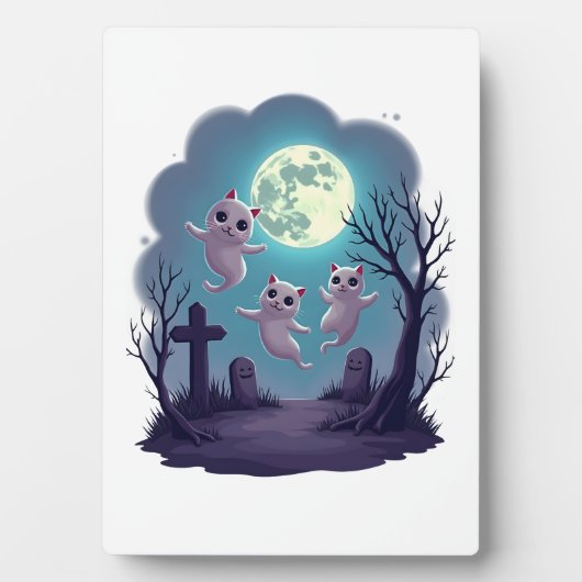 Ghost Cat Parade Fotoplaat (voorkant)