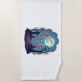 Ghost Cat Parade Strandlaken (Voorkant)