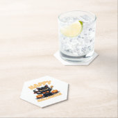 Ghost Cat T-shirt, Halloween Shirt, Spooky Schatti Kartonnen Onderzetters (Insitu)