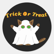 Ghost Cat Trick or treat