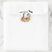 Ghost Cat Vierkante Sticker (Tas)
