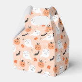 Ghost Cats en pompoenen Bedankdoosjes (Achterkant)