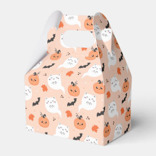 Ghost Cats en pompoenen Bedankdoosjes