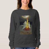 Ghost Cats Halloween Sweatshirt (Voorkant)