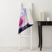 Ghost Cats Pumpkin Blanket Sherpa Deken (In situ)