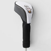Ghost Chef - Grappig Halloween Koken T-shirt Golfheadcover (Schuin)