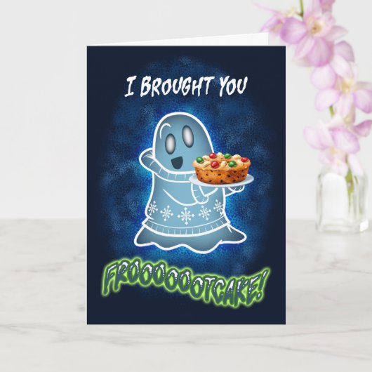 GHOST CHRISTMAS PRESENTS (mat) - Jeff Willis Art Kaart (Orchidee)