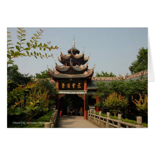 Ghost City, Fendu, China (Voorkant Horizontaal)