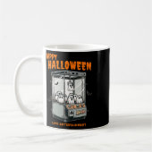 Ghost Claw Spel Happy Halloween Koffiemok (Links)