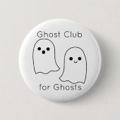 Ghost Club Pin Ronde Button 5,7 Cm (Voorkant)