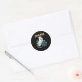 Ghost Code Boo In The Icu Nursing Gift For Hallowe Ronde Sticker (Envelop)