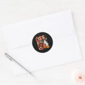 Ghost Code Boo In The Icu Nursing Nurse Halloween  Ronde Sticker (Envelop)