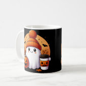 Ghost Coffee mok met een geest (Voorkant links)