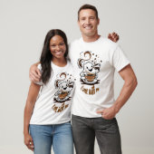Ghost Coffee Uitnodigings T-Shirt – “Kom Met Mij” (Unisex)
