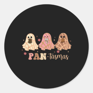 Ghost Conchas Mexicaanse Halloween Ronde Sticker