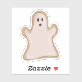 Ghost cookie sticker