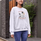 Ghost Costume Dog Doodle Spooky Seizoen Trui