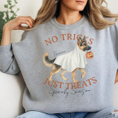 Ghost Costume Dog Duitse Herder Spooky Seizoen Trui