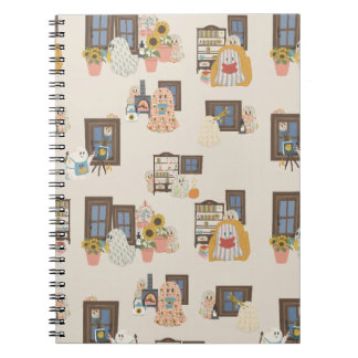 Ghost Cottage notitieboek | Gezellige Herfst Journ