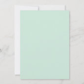 Ghost Couple Baby shower Invitation Kaart (Achterkant)