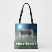 Ghost Cow Tote Bag (Voorkant)