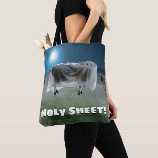 Ghost Cow Tote Bag (Dichtbij)