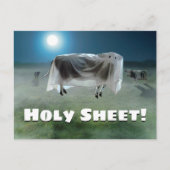 Ghost Cow Uitnodiging Briefkaart (Voorkant)