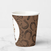 Ghost Cowboy Uitnodiging voor verjaardag Papieren Bekers (Links)