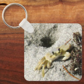 Ghost Crab OBX North Carolina Fotografisch Sleutelhanger (Voorkant)