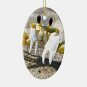 Ghost Crab Surprise Keramisch Ornament (Rechts)