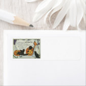 Ghost Crow Jack O Lantaarn Pompoen Zwart Kat Etiket (Insitu)