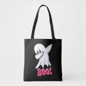 Ghost Dabbing, Funny Ghost, Halloween Tote Bag (Voorkant)