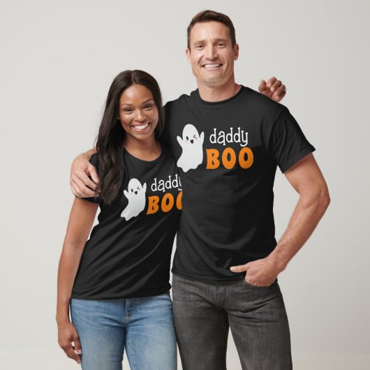 Ghost Daddy Boo Bijpassende Familie Halloween T-shirt (Unisex)