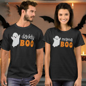 Ghost Daddy Boo Bijpassende Familie Halloween T-shirt