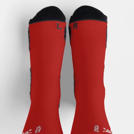 Ghost Dance red high performance socks Sokken (Top)