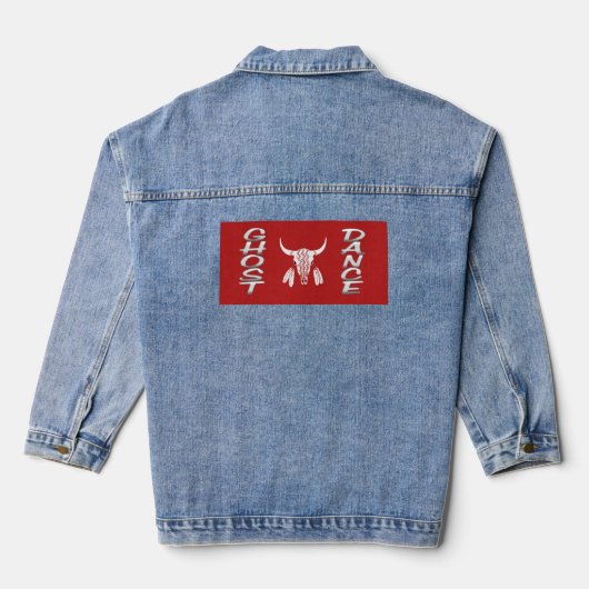 Ghost Dance vrouwen denim jas Denim Jacket (Achterkant)
