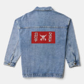 Ghost Dance vrouwen denim jas Jacket (Achterkant)