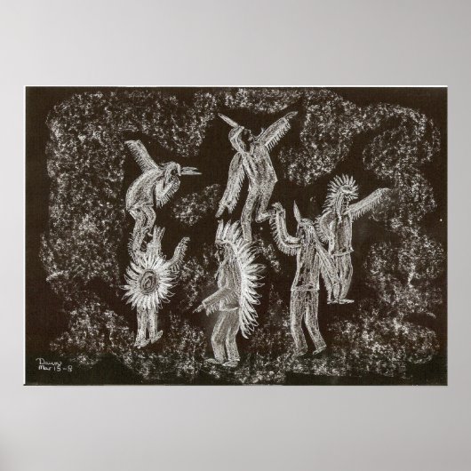 GHOST DANCERS POSTER (Voorkant)