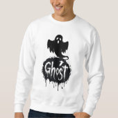 Ghost – Dark Horror Dripping Text Art Trui (Voorkant)