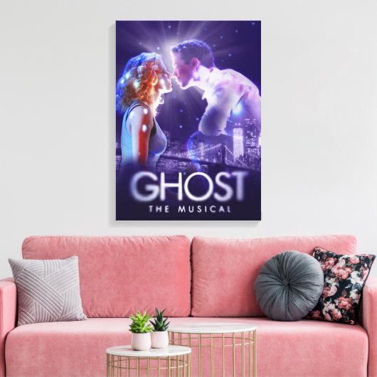 GHOST - De muziekLogo Canvas Afdruk (Insitu (Woonkamer))