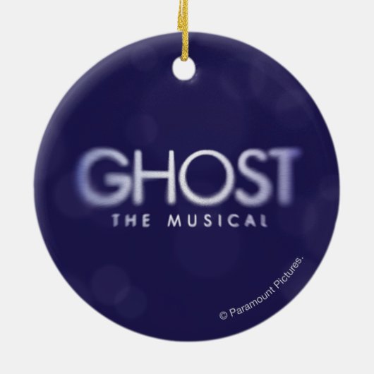 GHOST - De muziekLogo Keramisch Ornament (Achterkant)